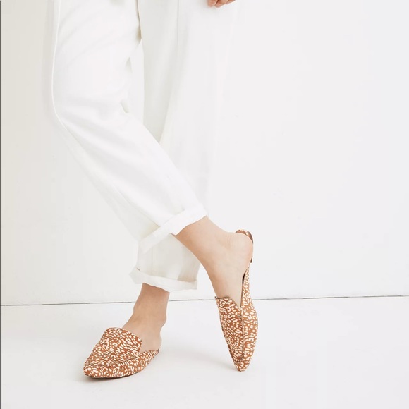 Frances Skimmer Mule in Mini Leopard Calf Hair - Picture 4 of 4